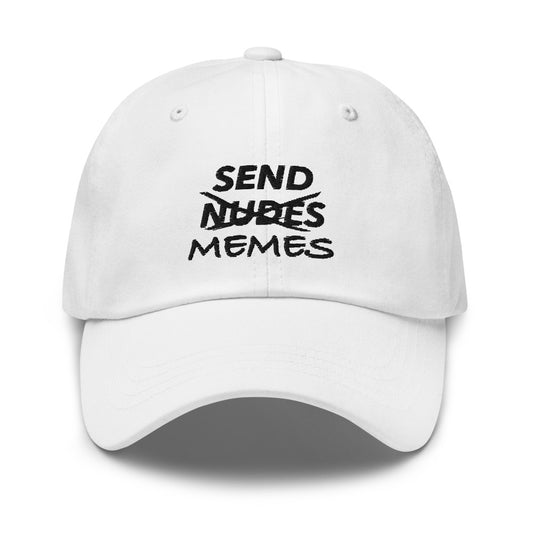 Send X Memes Dad Hat