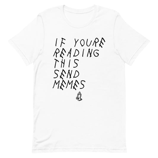 If You're Reading This Send Memes T-Shirt